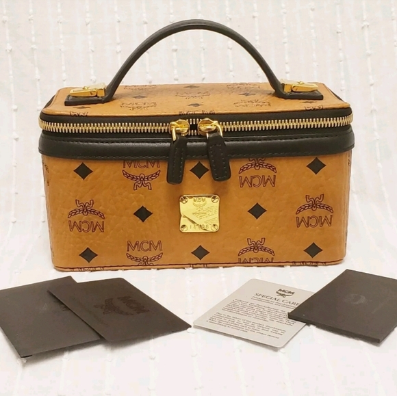 SOLD! MCM Rockstar Vanity Case. Visetos Original - Picture 1 of 8